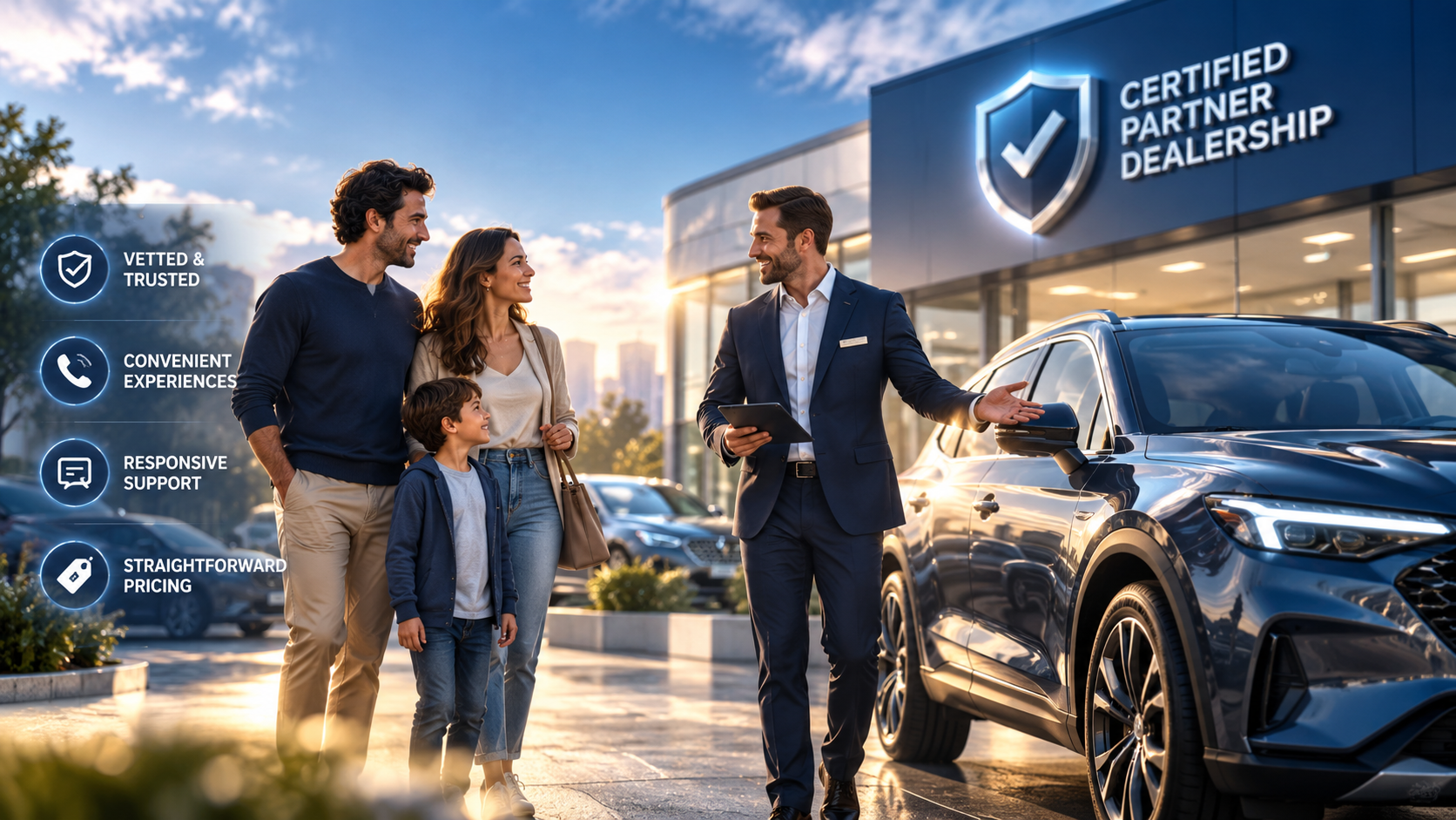 Certified Partner Dealership experience
